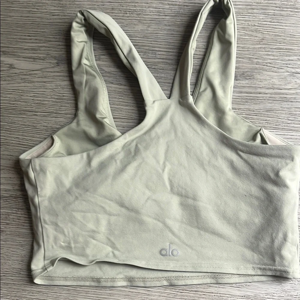 ALO Yoga Light Gray Women's Top